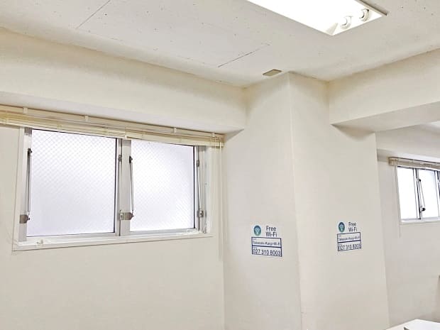 各会議室に換気窓が有ります|設備|高崎白銀ビル貸し会議室