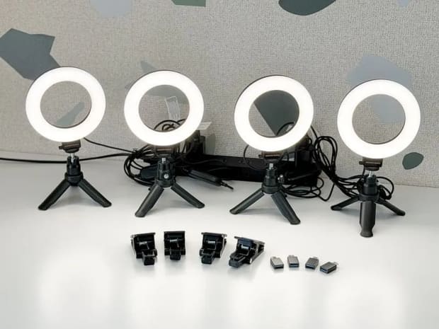 リングライト|無料備品|「GreenAce7」Salon & Meeting Space