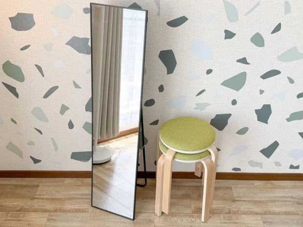 姿見・椅子|無料備品|「GreenAce7」Salon & Meeting Space