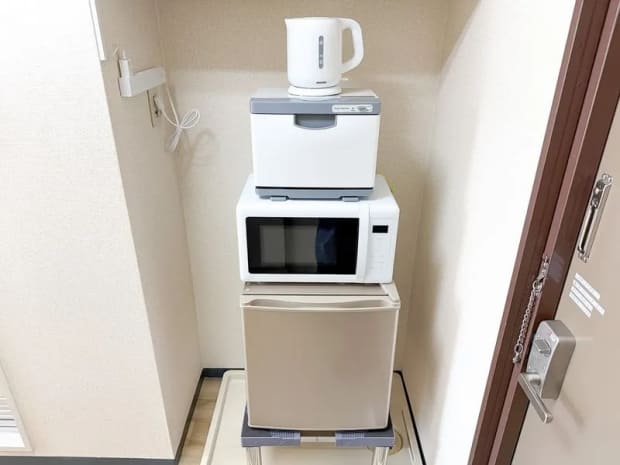 冷蔵庫・電子レンジ|無料備品|「GreenAce7」Salon & Meeting Space