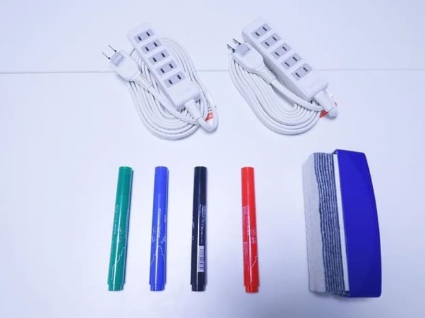 延長コード・ホワイトボードマーカー|無料備品|gRoom武蔵小杉